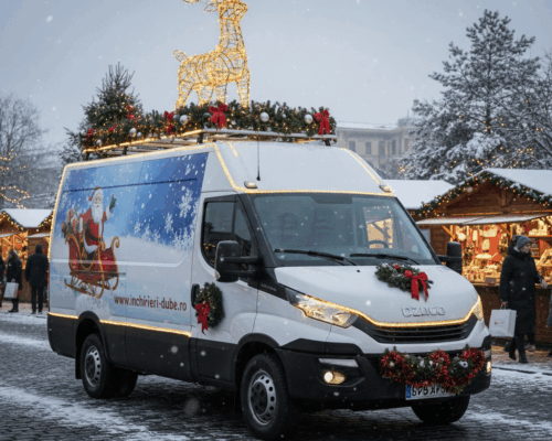 Închirieri dube București – soluția ideală în perioada rece și de sărbători